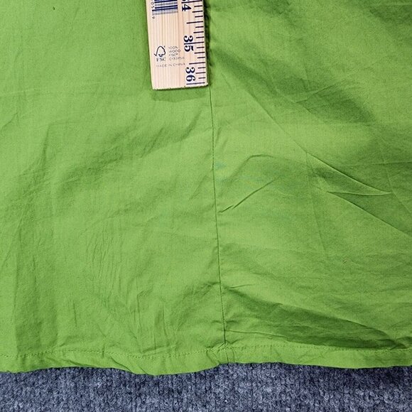 Bryn Walker Womens XS Dress Organic Cotton Short Sleeve Button Down Lagenlook - Picture 9 of 13